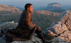 Tom Hanks in the 2012 film version of David Mitchell’s Cloud Atlas.