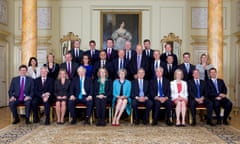 Theresa May’s cabinet.