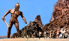 Towering talent … Jason and the Argonauts, with one of Ray Harryhausen’s stop-motion creations.