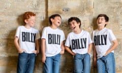 BILLY ELLIOT THE MUSICAL AUSTRALIA 2019-20: Jamie Rogers, River Mardesic, Omar Abiad, Wade Neilse