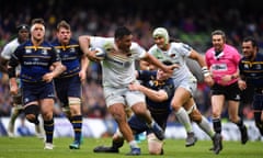 Saracens in action against Leinster