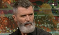 Roy Keane in the ITV World Cup studio.