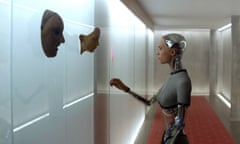 Ava, the super-intelligence in Alex Garland’s Ex Machina (2015)