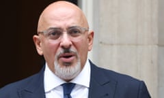 The Conservative minister Nadhim Zahawi.