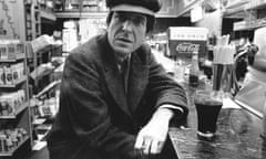 Leonard Cohen in a New York diner in 1968