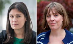 Lisa Nandy and Jess Phillips, two of the Labour leadership hopefuls