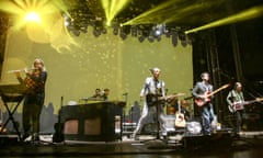 Green Man Festival 2016 - Day 4<br>Belle and Sebastian headlining the final day of the 2016 Green Man festival in the Brecon Beacons in South Wales. Picture date: Sunday August 21, 2016. Photo credit should read: Richard Gray/ EMPICS Entertainment.