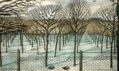 detail from The Cherry Orchard by Paul Nash, as shown in Tate Britain’s recent exhibition.