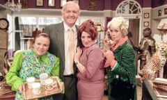 The Acorn Antiques gang ... Julie Walters, Duncan Preston, Victoria Wood and Celia Imre.