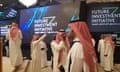 The Future Investment Initiative conference at the Ritz Carlton hotel in Riyadh, Saudi Arabia, last year.