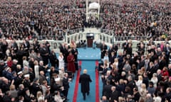 Donald Trump Is Sworn In As 45th President Of The United States<br>WASHINGTON, DC - JANUARY 20:  President Elect Donald Trump arrives on the West Front of the U.S. Capitol on January 20, 2017 in Washington, DC. In today's inauguration ceremony Donald J. Trump becomes the 45th president of the United States.  (Photo by Scott Olson/Getty Images)