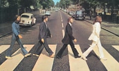 The artwork for Abbey Road.