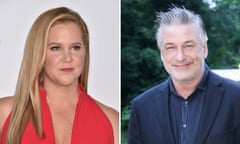 NoRA advocates Amy Schumer and Alec Baldwin, who joined up with Jimmy Kimmel, Michael Moore, and student survivors of the Parkland shooting to create NoRA.