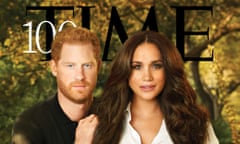 TIME magazine cover featuring Harry and Meghan