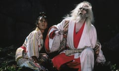 Ran by Akira Kurosawa Still of Tatsuya Nakadai and Pîtâ in Ran (1985) Pîtâ as Kyoami Tatsuya Nakadai as Lord Hidetora Ichimonji