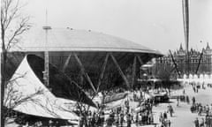 The Festival of Britain site in 1951