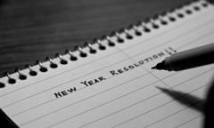 Close-Up Of Text On Note Pad<br>GettyImages-649132315 list of new years resolutions