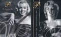 Images of Marilyn Monroe on the Presidents Club brochure