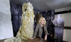 Joanna Lumley at Barn Theatre<br>PABest
EMBARGOED TO 0001 WEDNESDAY MARCH 4
Joanna Lumley, the new patron of the Barn Theatre at the National Trust's Smallhythe Place in Kent, unveils a display of costumes from the 1882 production of Shakespeare's 'Much Ado About Nothing' which featured Victorian actress Ellen Terry. PA Photo. Picture date: Tuesday March 3, 2020. Photo credit should read: Gareth Fuller/PA Wire