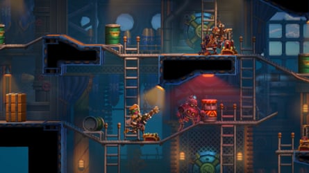 Pirate robots … Steamworld Heist II.