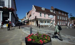 Bury St Edmunds, town centre