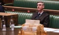 Jacob Rees-Mogg has accused a journalist of being 'either a knave or a fool', claiming the reporter had distorted coverage of Dominic Raab