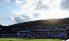 Reading in Championship action at home to Charlton last season.