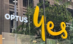 Optus shop in Sydney