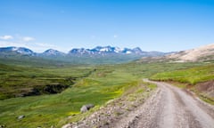 The beautiful countryside landscape of Borgarfjordur Eystri in Iceland<br>The beautiful countryside landscape of Borgarfjordur Eystri in east Iceland