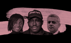 Sharon White, Edward Enninful and Sadiq Khan.