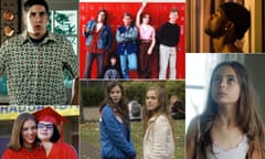 Composite of the films American Pie, The Breakfast Club, Moonlight, Mustang, Edge of Seventeen and Ghost World