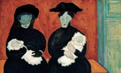 Marianne Werefkin’s Twins, 1909.