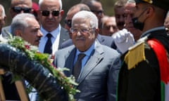 Mahmoud Abbas in the West Bank