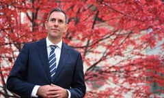 The Australian Treasurer, Jim Chalmers, at Parliament House in Canberra on Wednesday. 