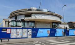 The new home of the Blavatnik School of Government (BSG), under construction in April this year