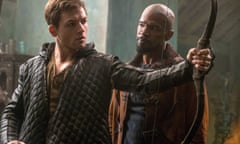 ROBIN HOOD<br>TARON EGERTON &amp; JAMIE FOXX Character(s): Robin Hood, Little John Film 'ROBIN HOOD' (2018) Directed By OTTO BATHURST 01 September 2018 SAV87262 Allstar Collection/LIONSGATE (USA 2018) **WARNING** This Photograph is for editorial use only and is the copyright of LIONSGATE and/or the Photographer assigned by the Film or Production Company &amp; can only be reproduced by publications in conjunction with the promotion of the above Film. A Mandatory Credit To LIONSGATE is required. The Photographer should also be credited when known. No commercial use can be granted without written authority from the Film Company.1111z@yx abcde 6 18