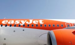 An easyJet Airbus A320 at Nice airport