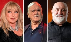 Helen Lederer, John Cleese and Alexei Sayle.