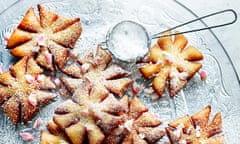 Snowflake Beignets with Peppermint Sugar By Dominique Ansel