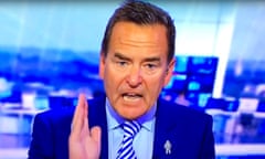Jeff Stelling makes his intervention while presenting Soccer Saturday on Sky Sports last weekend.