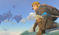 Link exploring Hyrule in The Legend of Zelda: Tears of the Kingdom.