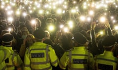 Police report<br>File photo dated 13/3/2021 of people in the crowd turn on their phone torches as they gather in Clapham Common, London, for a vigil for Sarah Everard. Police breached “fundamental rights” at a vigil for Sarah Everard and “Kill the Bill” protests, a parliamentary inquiry has found. There were “multiple failings” by the Metropolitan Police and Avon and Somerset Police in the way they handled events at Clapham Common, south-west London, and in Bristol in March, according to the All Party Parliamentary Group on Democracy and the Constitution (APPGDC). Issue date: Thursday July 1, 2021. PA Photo. The group of MPs and peers has proposed amendments to the Police, Crime, Sentencing and Courts Bill (PCSC), which is due to be debated on Monday, as a result of the findings. See PA story POLICE Protests. Photo credit should read: Victoria Jones/PA Wire