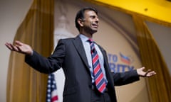 Louisiana Gov. Bobby Jindal speaks at the Road to Majority 2015 convention in Washington, Friday, June 19, 2015. (AP Photo/Pablo Martinez Monsivais)