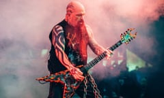 Thrash legends ... Slayer’s Kerry King.