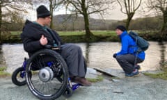 Anthony and Ben Aitken for Travel feature on accessible lakes. Great Langdale Beck, Elterwater