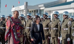 King Mswati III with Taiwan’s president