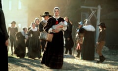 Demi Moore as Hester Prynne in the 1995 film of The Scarlet Letter.