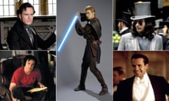 Composite of Michael Fassbender in jane Eyre, Hayden Chrisrensen in Star Wars, Gary Oldman in Bram Stoker’s Dracula, Billy Zane in Titanic and John Cusack in High Fidelity