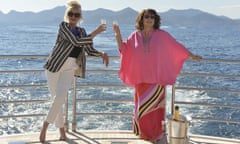 Joanna Lumley and Jennifer Saunders in Absolutely Fabulous - The Movie