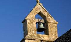 Church bell tower, Oxfordshire